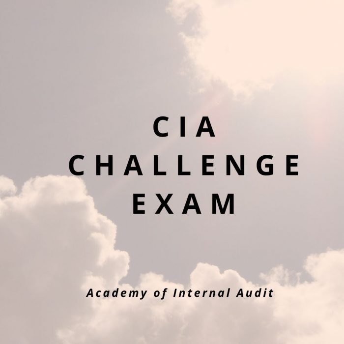 Get CIA Challenge Exam Syllabus From Academy of Internal Audit