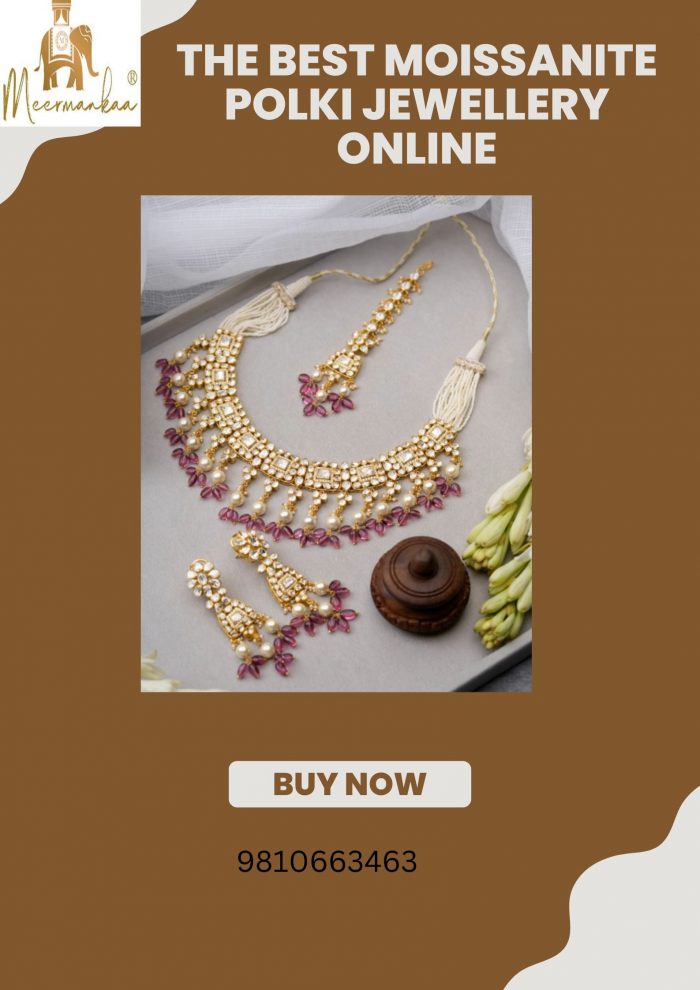 The Best Moissanite Polki Jewellery Online