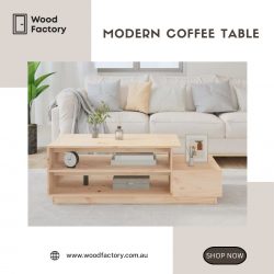 Modern High-Quality Wooden Coffee Table |Unique For Any Living Room