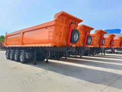 4 Axles Tipper Semitrailer