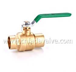 Lead-free Brass Solder Ball Valve