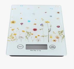 safe tempered glass electronic kitchen scale