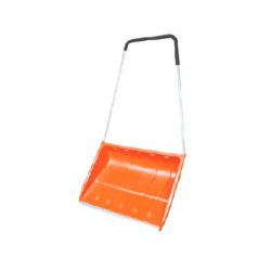 Plastic Snow Push U-Shaped Snow Shovel Heavy-Duty Manual Snow Pusher