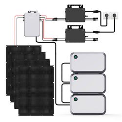 OMMO 3200W Balcony Solar Storage System