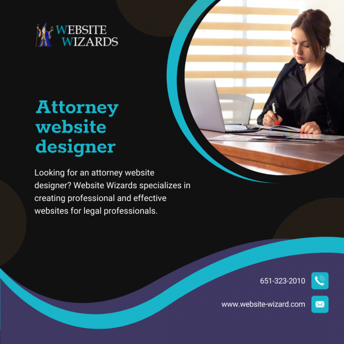 Improve your law website with Website Wizards your attorney website designer.