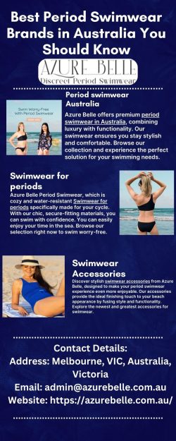 Affordable Period Swimwear Australia | Azure Belle