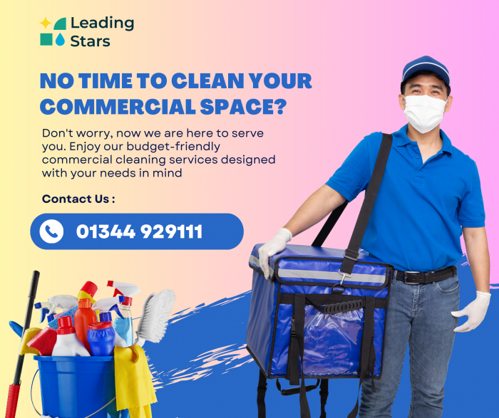 Do you need commercial cleaning services Bracknell?