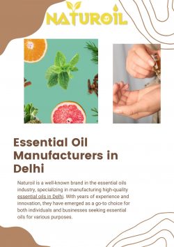 Discover Top Essential Oil Suppliers in Delhi for Your Business