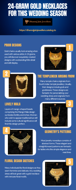 24-Gram Gold Necklaces for This Wedding Season