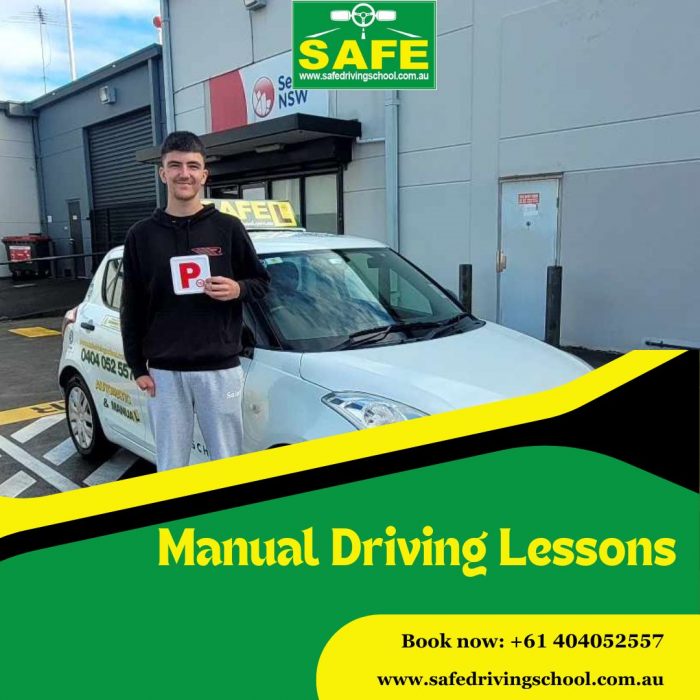 Manual Driving Lessons Service Provider in Blacktown