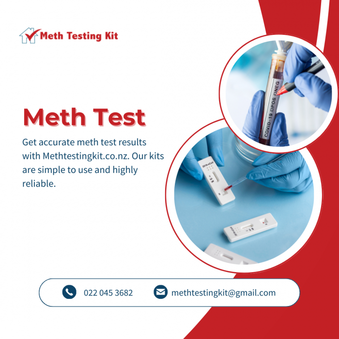 Get a Meth Test done for your property every 6 months to avoid costly repairs