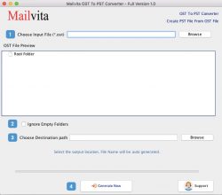 Mailvita OST to PST Converter for Mac