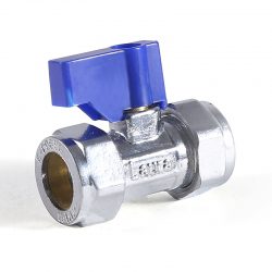 Plastic Blue Handle Mini Valve