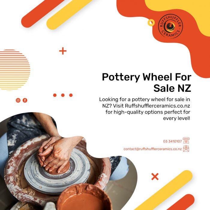 Find pottery wheel for sale NZ at RuffShuffler Ceramics