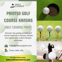 Printed Golf Course Kansas