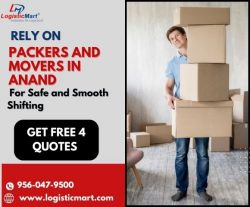 Reliable Packers and Movers in Anand with Charges Quotes