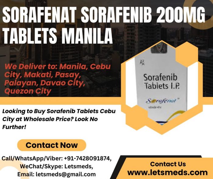 Presyo ng Sorafenat Sorafenib 200mg Tablets sa Metro Manila Philippines