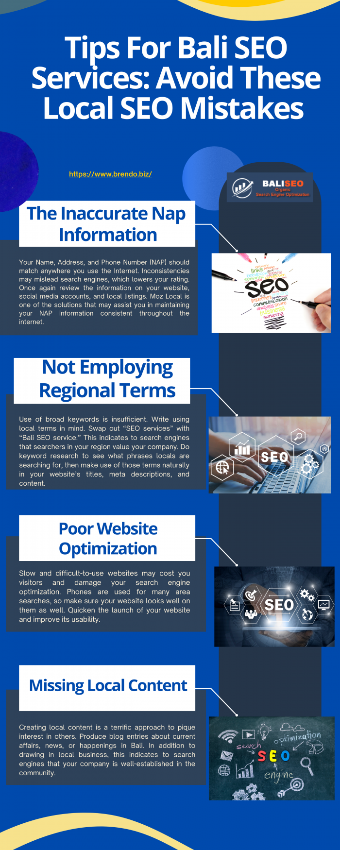 Tips For Bali SEO Services: Avoid These Local SEO Mistakes