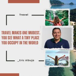 Eric Albuja’s Insights to Travel