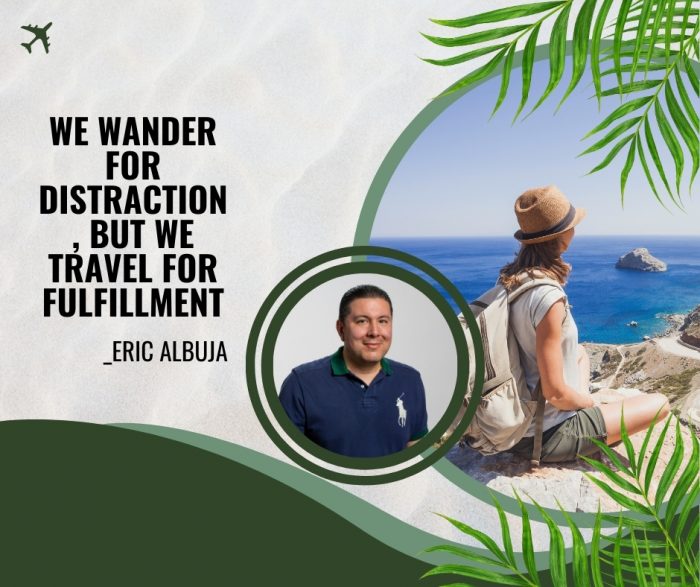 Eric Albuja Shares About Travel