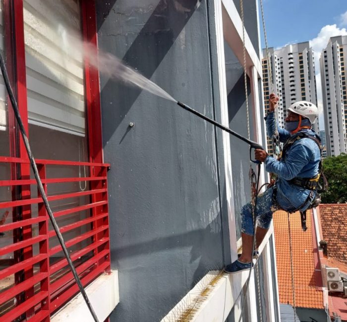 Safe External Facade Cleaning Singapore