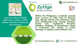 How to buy Zytiga 250mg Tablet online at an affordable rates from LetsMeds?