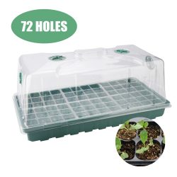 72 Holes Seed Starter Pots With Dome