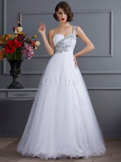 Abito Quinceanera Lungo con Applique Alta Vita Allacciato in Raso Satin Elastico – Gillne.it