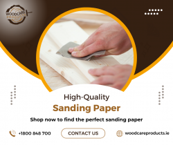 Achieve Flawless Finishes with Sanding Paper from Wood Care Products