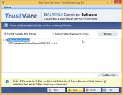 TrustVare EML to Office 365 Converter Software