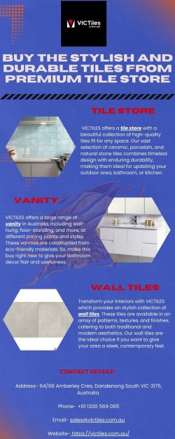 Buy The Stylish And Durable Tiles From Premium Tile Store