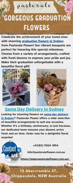 Capture The Moment with Gorgeous Graduation Flowers in Sydney