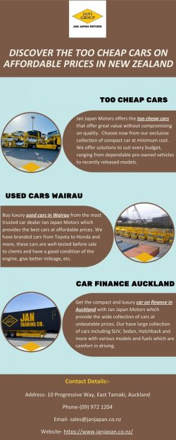 Discover The Too Cheap Cars On Affordable Prices In New Zealand