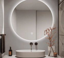 Enhance Your Bathroom Elegance By Domenic LED Mirror