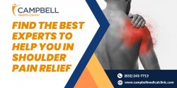 Find The Best Experts To Help You In Shoulder Pain Relief