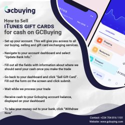 How to Sell iTunes gift cards for cash on GCBuying