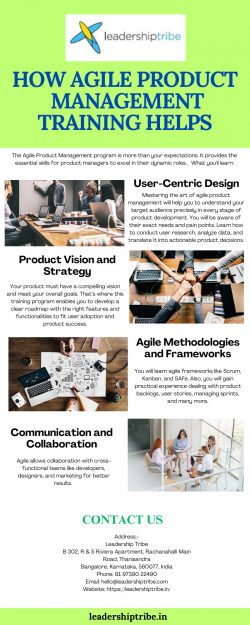 How Agile Product Management Training Helps