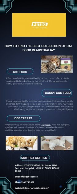 How To Find The Best Collection Of Cat Food In Australia?