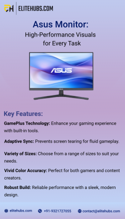 Asus Monitor: High-Performance Visuals for Every Task