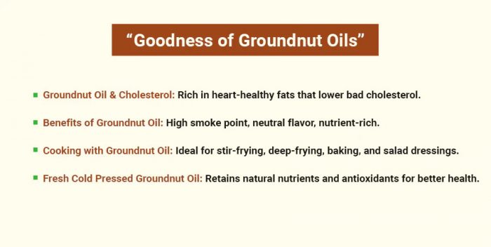 Discover the Goodness of Groundnut Oil: A Culinary Delight