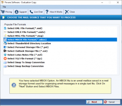 FixVare MBOX to PST Converter