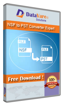 DataVare NSF To PST Converter Expert