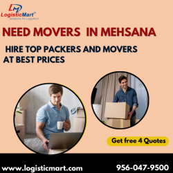 Packers and Movers in Mehsana, Gujarat – Get free 4 Moving Quotes