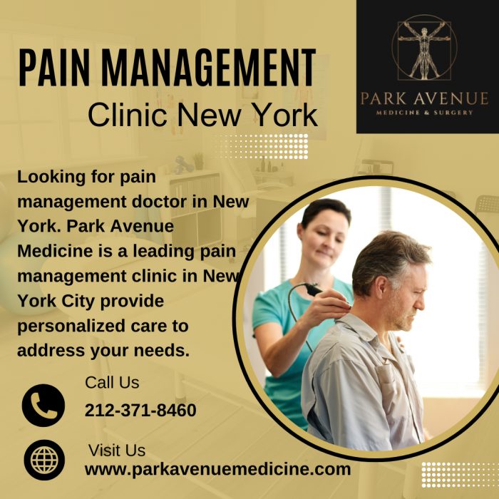 Pain Management Clinic New York