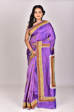 Pattachitra Silk Saree