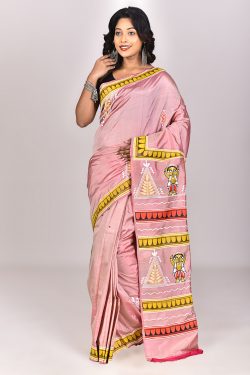 Pattachitra Silk Saree