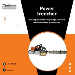 High-Performance Power Trenchers for Sale Online