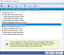 FixVare PST to MSG Converter