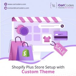 Shopify Plus Store Setup with Custom Theme with CartCoders