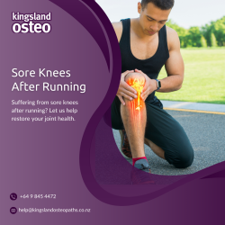 Relief for Sore Knees After Running at Kingsland Osteopaths